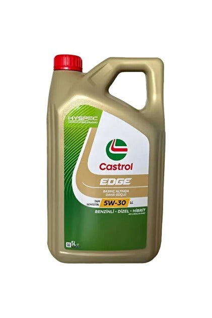 Castrol Edge 5w30 5 Lt Tam Sentetik Parteküllü Motor Yağı